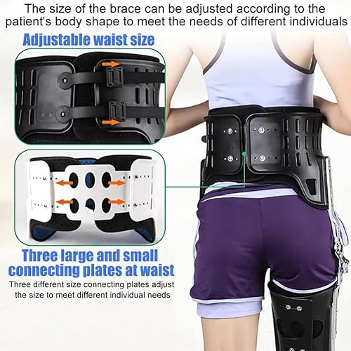 Miniatura 5 de Ortesis de abducción de cadera, estabilizador de cadera, ángulo de apoyo, altura ajustable y tamaño ajustables para un fácil movimiento y fijación