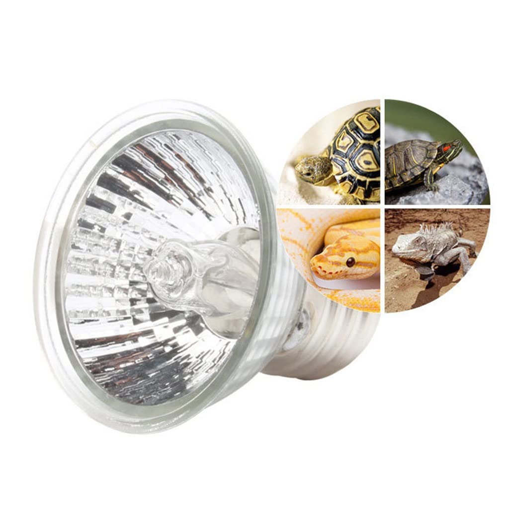 6 Pacchi Lampada Solare a Spettro Completo UVA + UVB Lampadina della Lampada di Calore per Prendere Il Sole, Lampada Riscaldante per Rettili per Tartaruga, Lucertola, Rana, Base E27/E26
