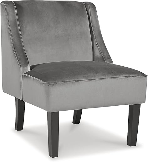 Signature Design by Ashley Janesley Modern Wingback Accent Chair, Beige