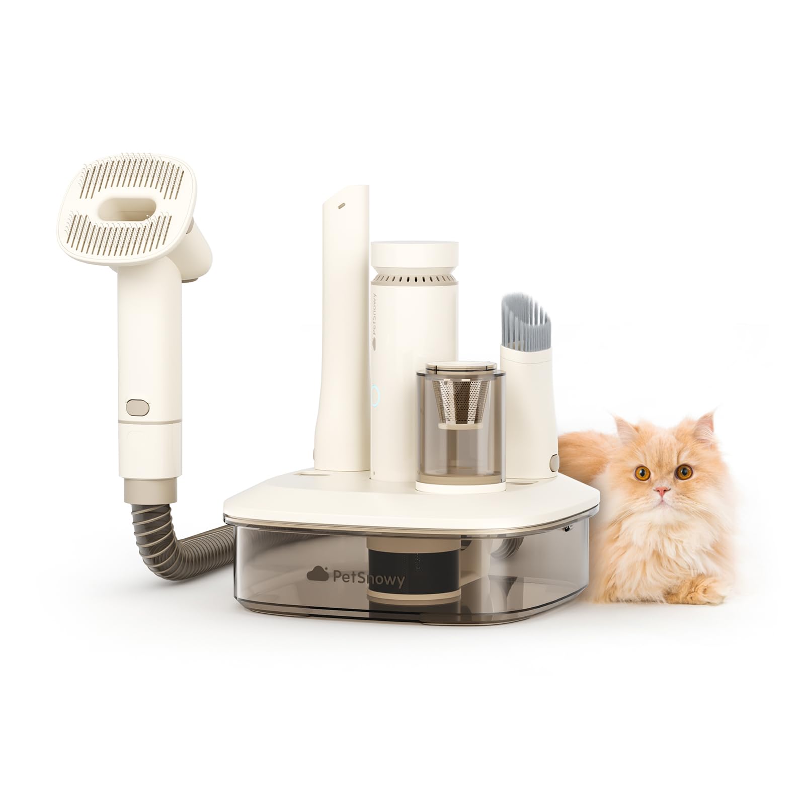 Amazon.co.jp: PetSnowy ペット用ワイヤレスグルーミング掃除機