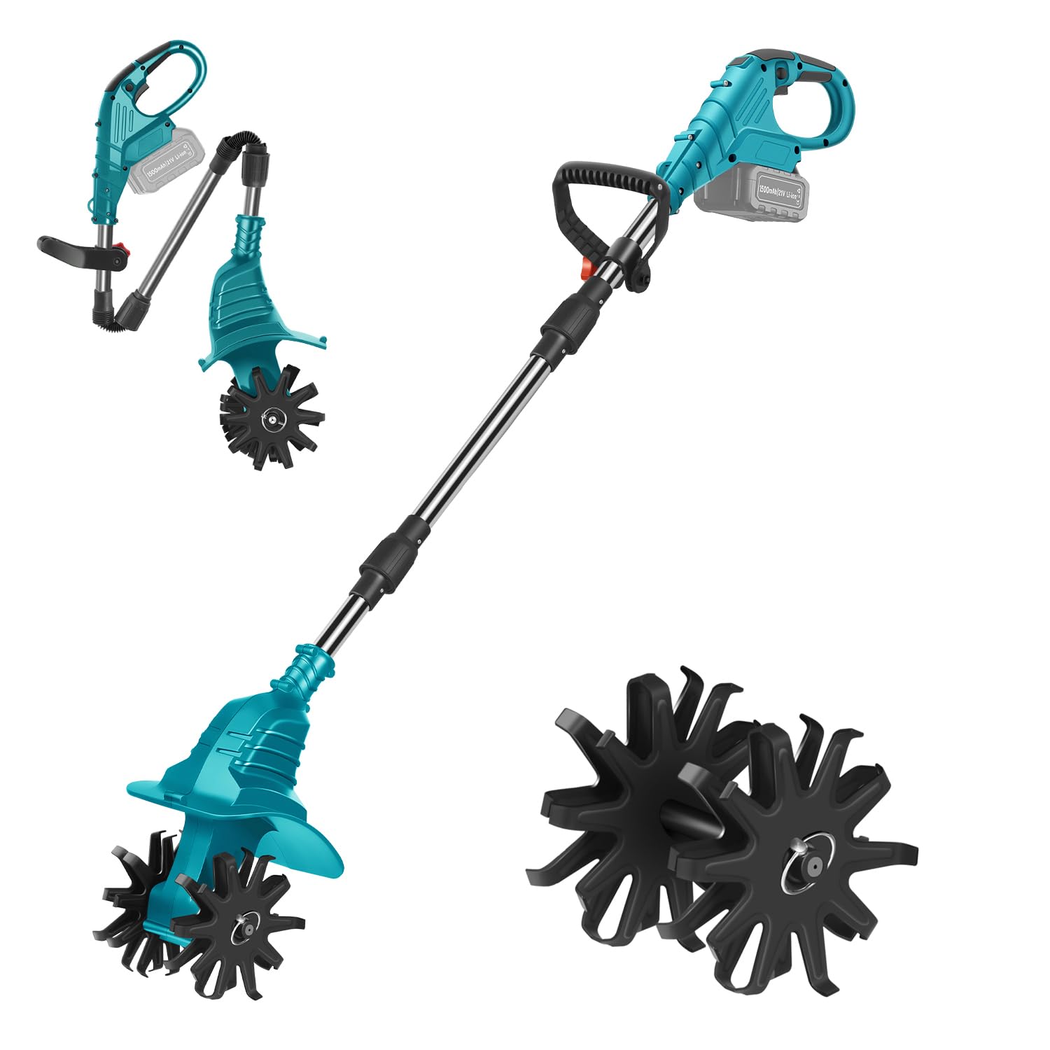 Amazon | 耕運機 家庭用 充電式 耕うん機 耕幅25cm/耕深25cm マキタ