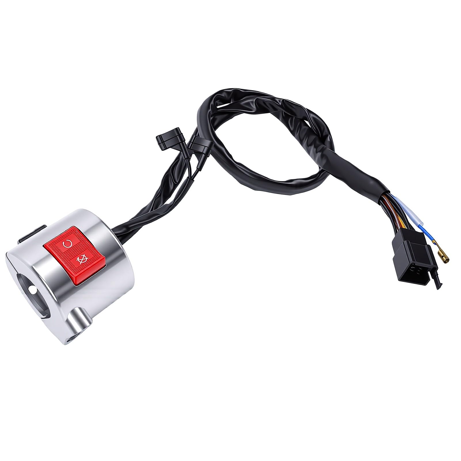 Fydun Handlebar Engine Start Switch Motorcycle Start Stop Kill Switch