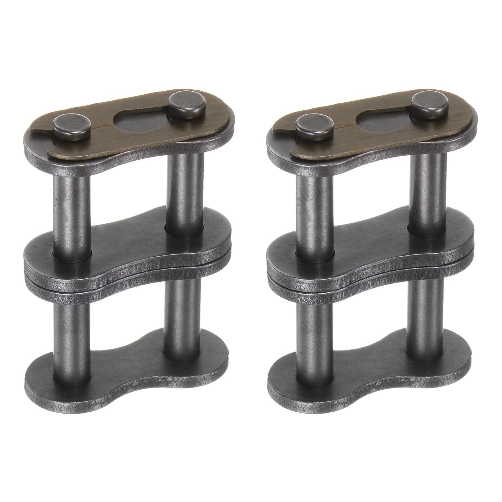 uxcell 2Pcs #60-2/12A-2 Double Roller Chain Connecting Links 19.05
