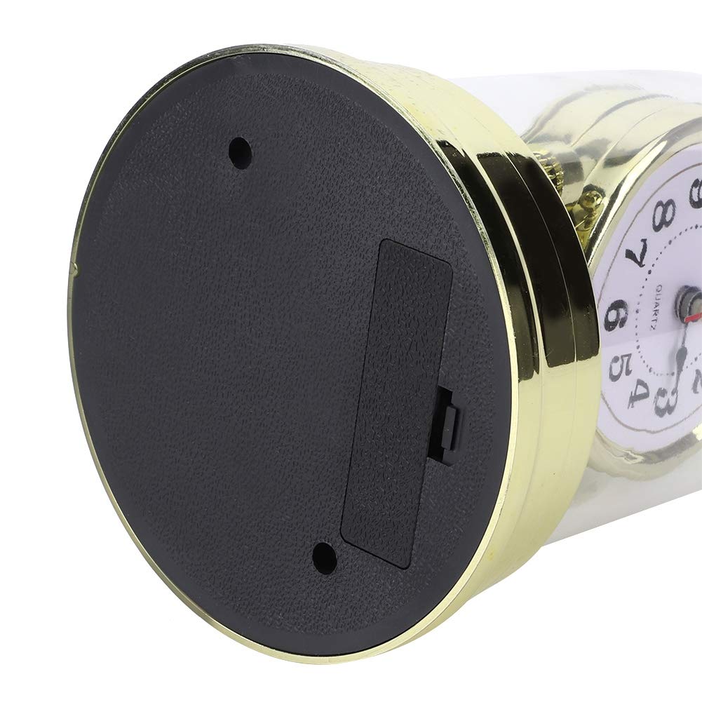 TOPINCN Orologio da tavolo silenzioso antico in stile europeo antico Orologio da tavolo per soggiorno Camera da letto Ufficio Home Decor(1#)