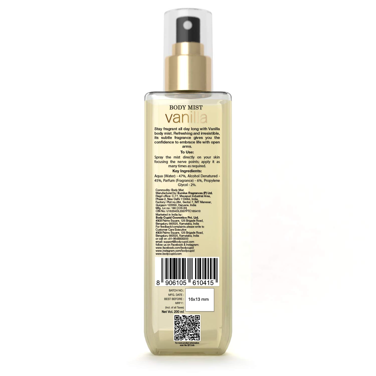 Body Shop Body Cupid Vanilla Body Mist Review Buy Carlton London Women  Vanilla Bomb Perfumed Body Mist 150 Ml