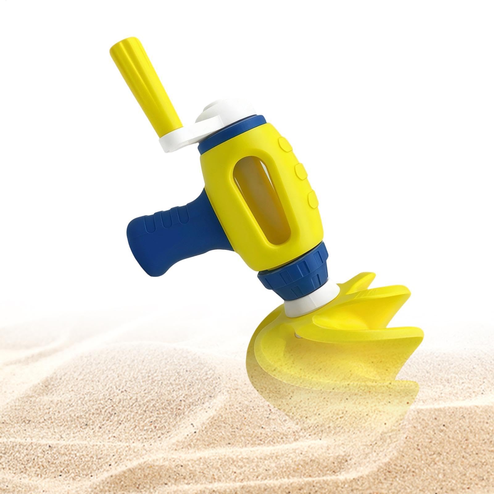 Sandspielzeug für Kinder Kinder Handkurbelbohrer Zum Graben Und Bauen