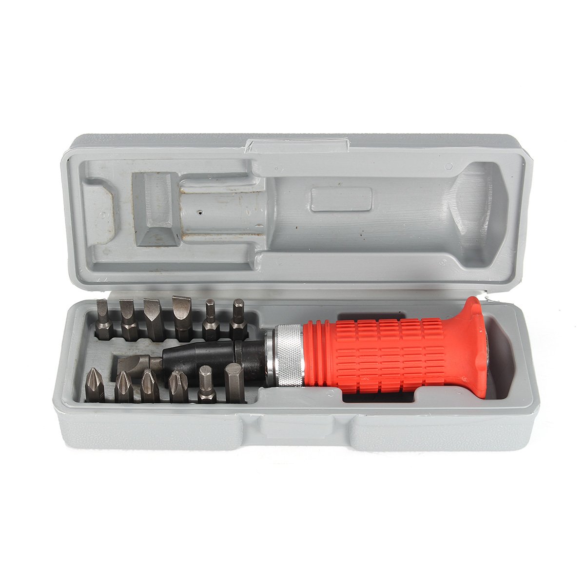 Multi-Propósito De Trabajo Pesado De Impacto De Atornillador Conjunto De Herramientas De Bits Del Conductor Kit De Enchufe Con Estuche