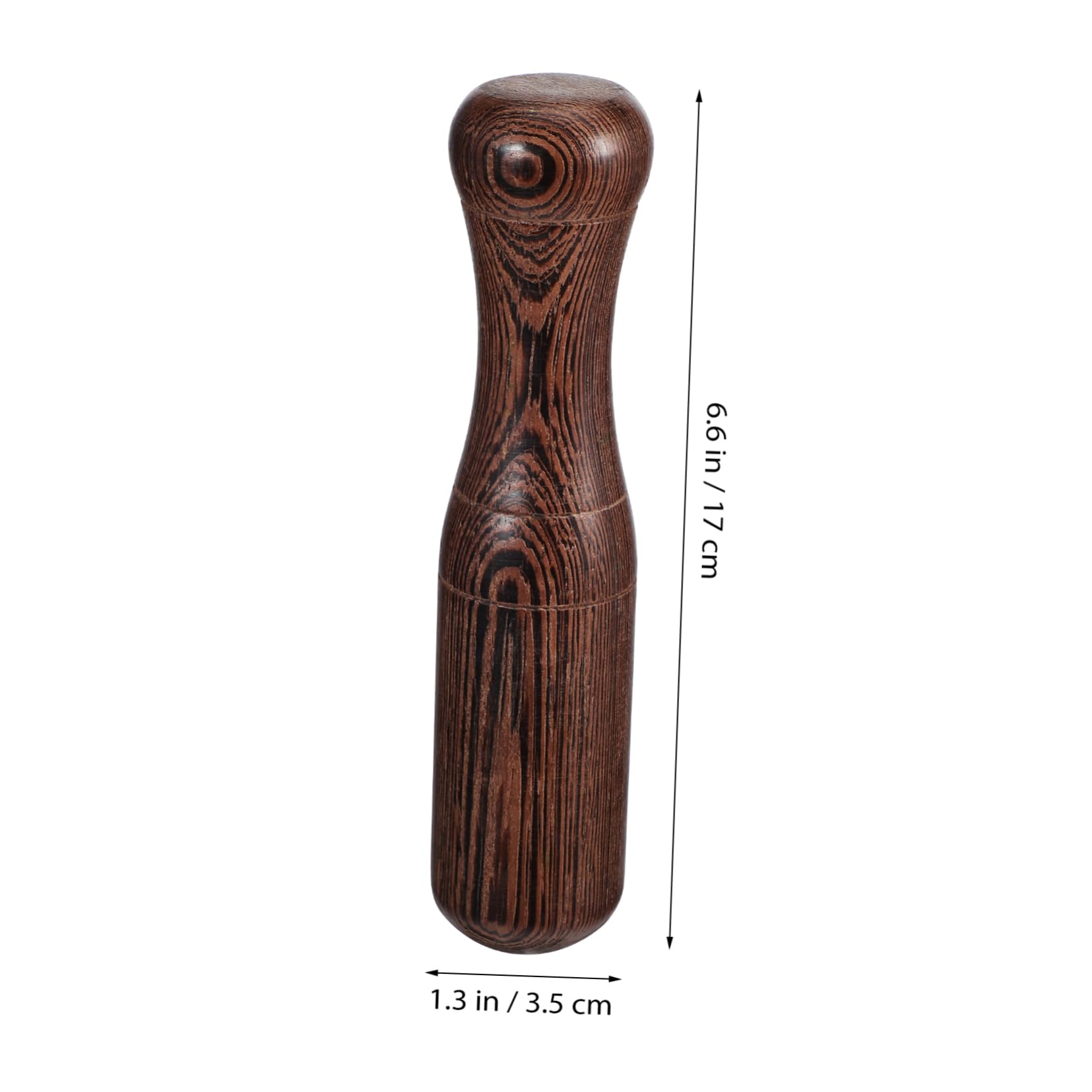 PRETYZOOM 6piezas De Madera De Para Molienda Manual Utensilio De Cocina Para Machacar Especias y De Diseño Ergonómico y