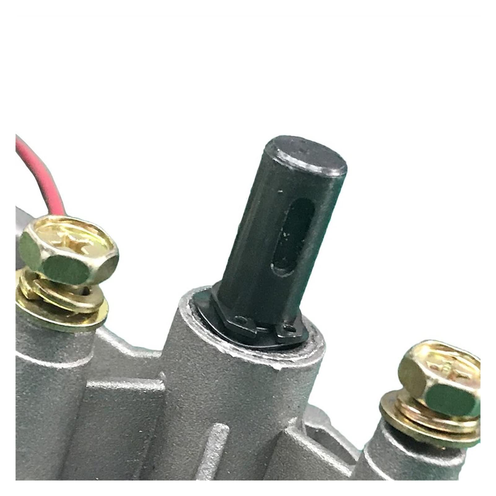 Lagerausstattung, DC12V / 24V 60W Wurm Getriebemotor 90-130 RPM Garagentür Rollgatter Hoher Drehmoment Reduziermotor(24V 330rpm)