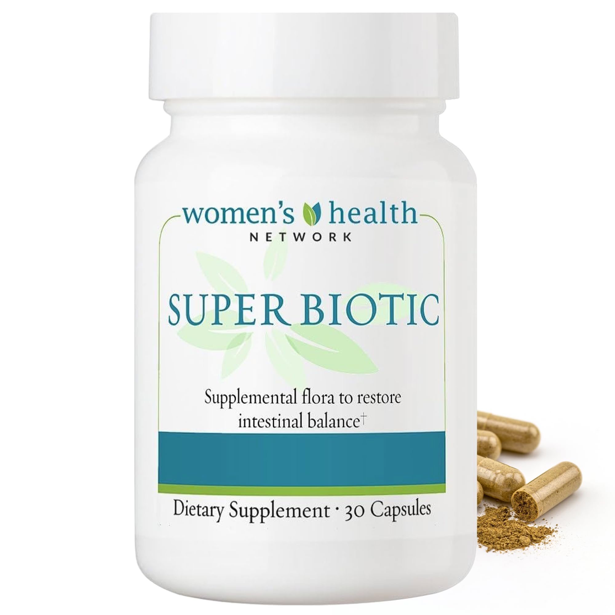 - Super Biotic Probiotic Supplement for Digestive Wellness 30 capsules