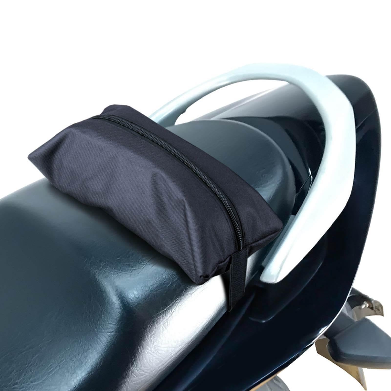 Sac de rangement étanche pour casque de moto, sac de rangement verrouillable en tissu Oxford pour l'extérieur, Noir , Refer to