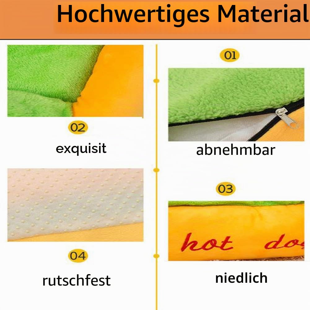 Corgi Hundebett, orthopädisch, niedlich, beruhigend, orthopädisch, klein/mittel/groß, Korbgeflecht, Anti-Angst, Memory-Schaum, fusselfest, unzerstörbar, bequem, Schlafhöhle