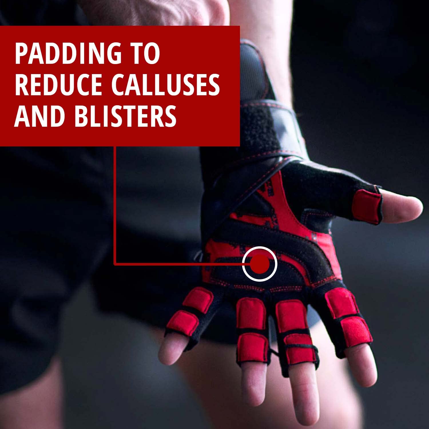 Weightlifting Gloves for Gym Fitness Crossfit Bodybuilding - Workout Gloves for Men & Women - Dominator Leather Crossfit Cross Training Gloves W. Wrist Strap Wrap - Best Weight Lifting Gloves with Wrist Support for Heavy Lifting - Satisfaction Guarantee
