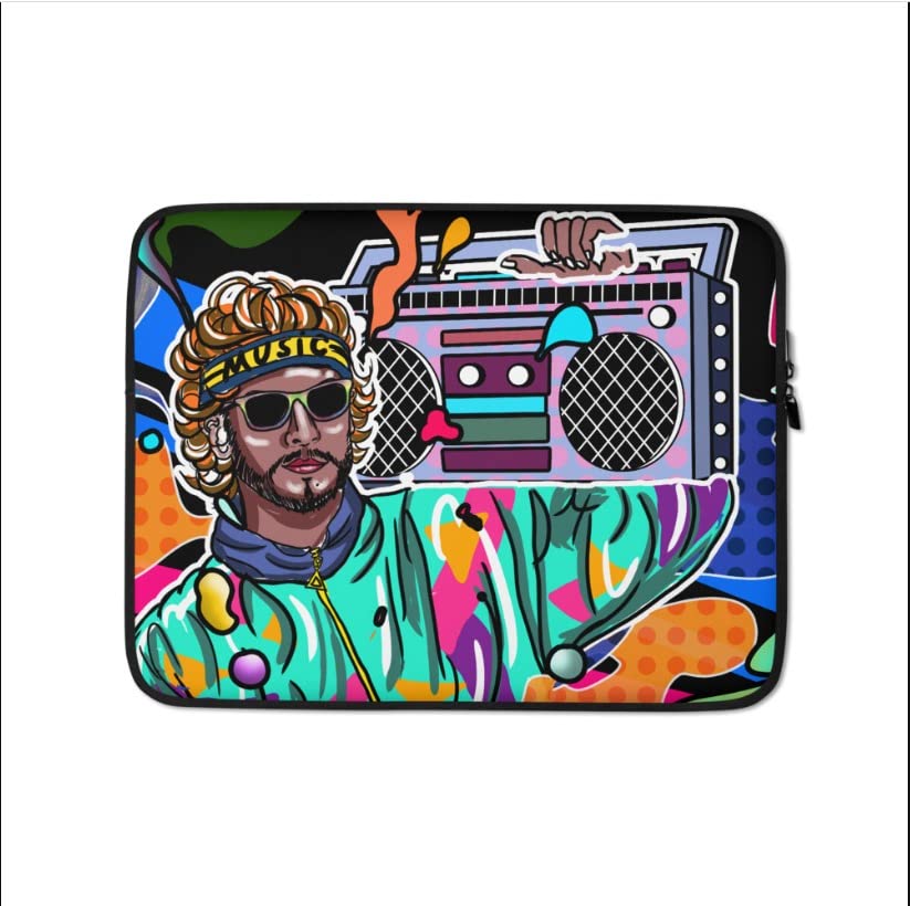 Tediline Laptop Sleeve for All Laptop,Tablet Bag, Case,Pouch,Retro Pop Music Radio DJ Singer (15 Inch) (B0C2D2DMWV) Amazon Price History, Amazon Price Tracker