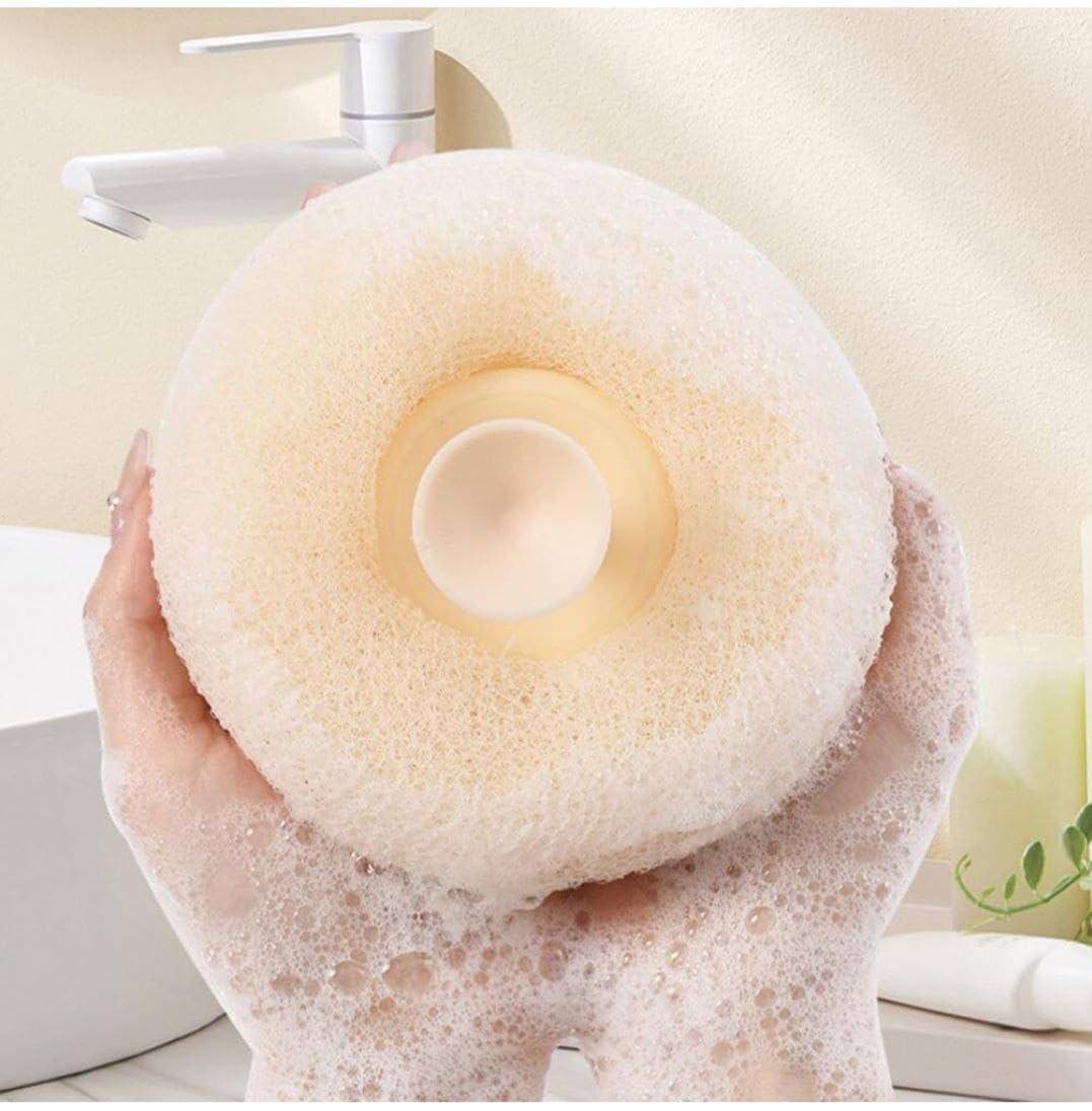 Aryamurti Loofah Bath Sponge Body Scrubber Mesh for Men Women 3