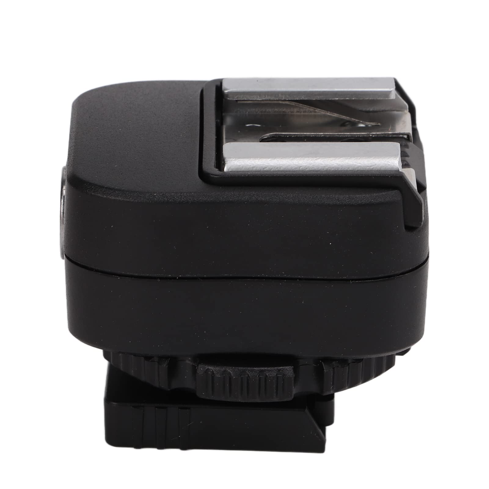 Akozon Adattatore Hot Shoe TF‑334 con Porta di Connessione PC SYNC Aggiuntiva per A73 Fotocamera A per Flash Speedlite per Accessori in Plastica per Fotocamere