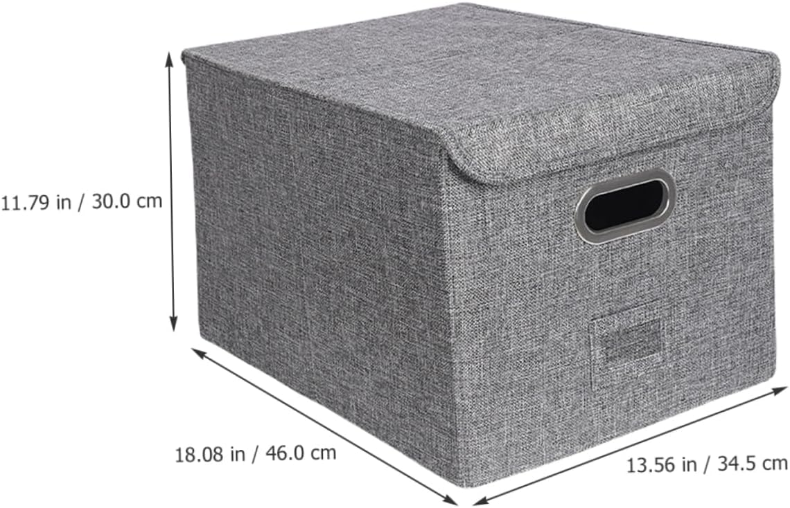 Cabilock Foldable Fabric Storage Box Closet Organizer for Clothes Shoes Quilts Large Capacity Light Weight Easy to Find Tidy Home