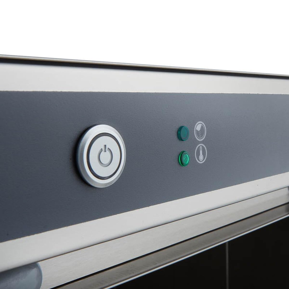 GastroHero ECOLINE-GSM54SLE Geschirrspülmaschine I 400 V Spülmaschine mit Laugenpumpe & Enthärter I Geschirrspüler für Gastronomie I Korbmaß 50 cm