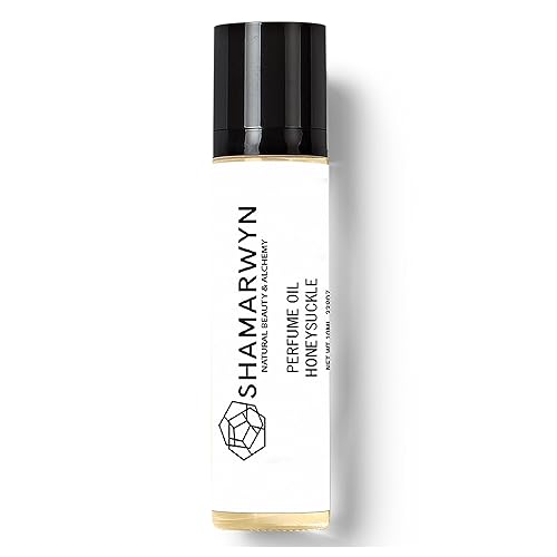 shamarwyn Honeysuckle Perfume Oil, Natural Organic Botanical, Pure Essential Oil Blend Roll-On