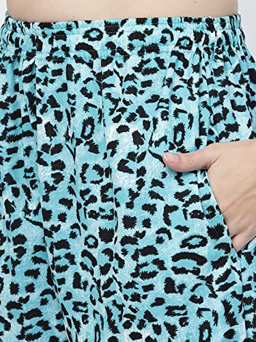 Image of UZARUS Women's Relaxed Fit Printed Pyjamas Lounge Pants