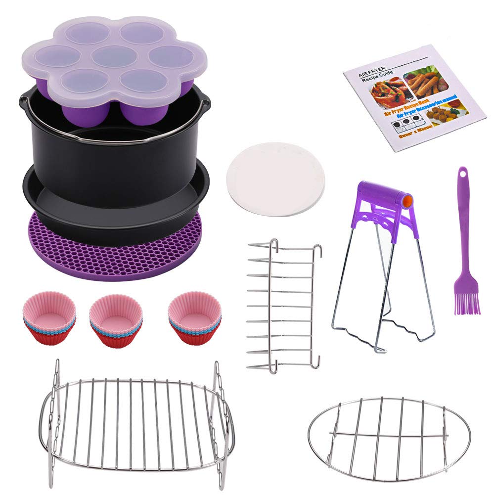Accessoires friteuse à air chaud 20 cm pour partager de grands repas conviviaux en famille