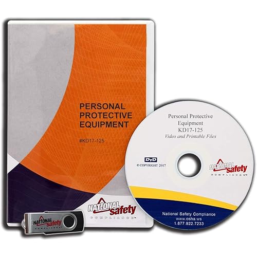 (2017) Personal Protective Equipment Video Training Kit - Complies with OSHA standard 1910.132-136, 138 and 95 COMPLETE Training For UNLIMITED Employees W/ Certificates, Quiz, And More!