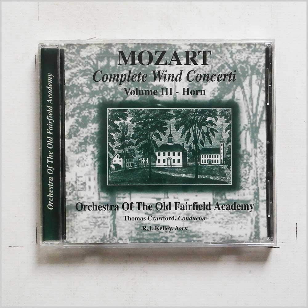 Wind Concerti V3 [Audio CD] Mozart; Kelley; Crawford and Old Fairfield Academy