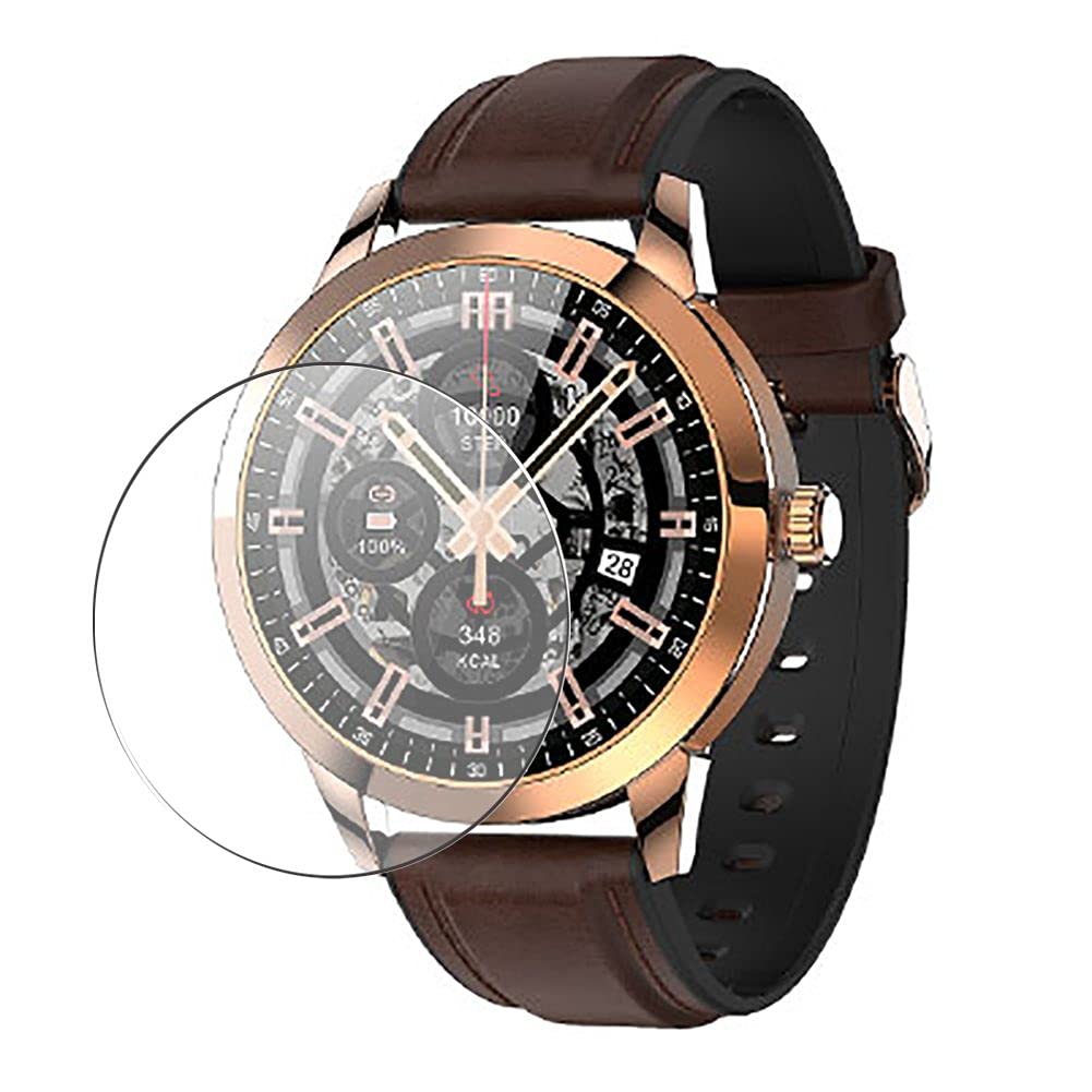 VaxsonVaxson 3-Pack Screen Protector, compatible with king wear KingWear KW50 Smartwatch smart watch, TPU Guard Film Protectors [ NOT Tempered Glass ]