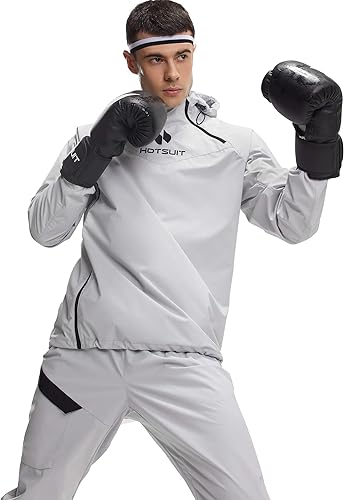 Miniatura 7 de HOTSUIT Sweat Sauna Suit Set, High-Tech Workout for Men to Achieve Weight Loss and Fitness Goals, Essential