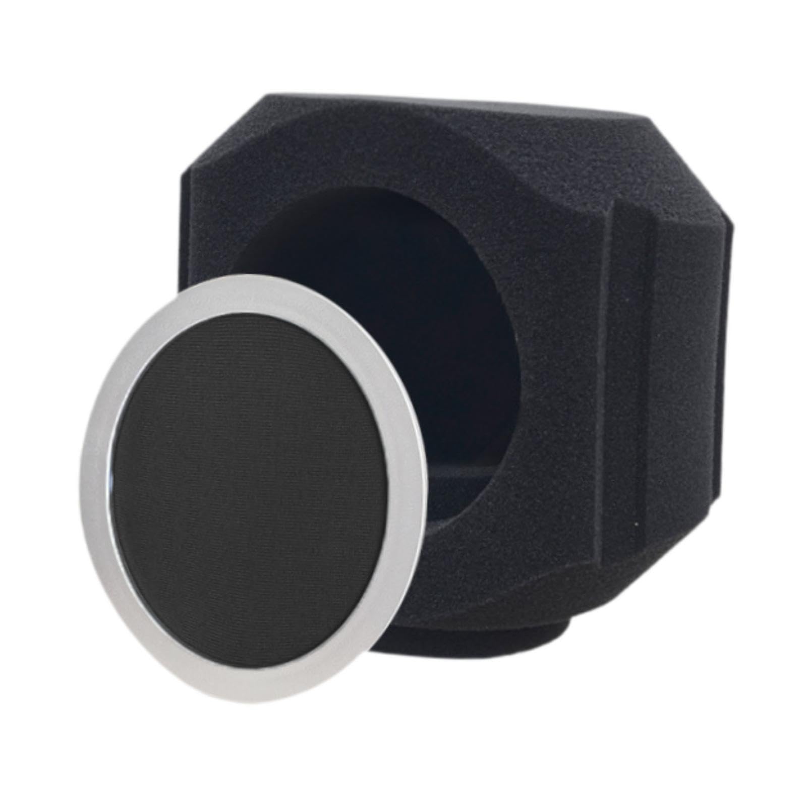 NIVAA Microphone Isolation Ball Acoustic Filter for Noise and Reflection Reduction Black-picture-27