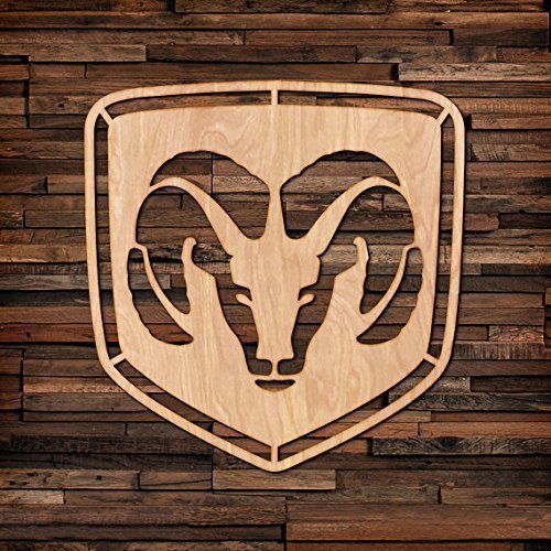 Dodge Ram wood hanging wall art sign Handmade Products