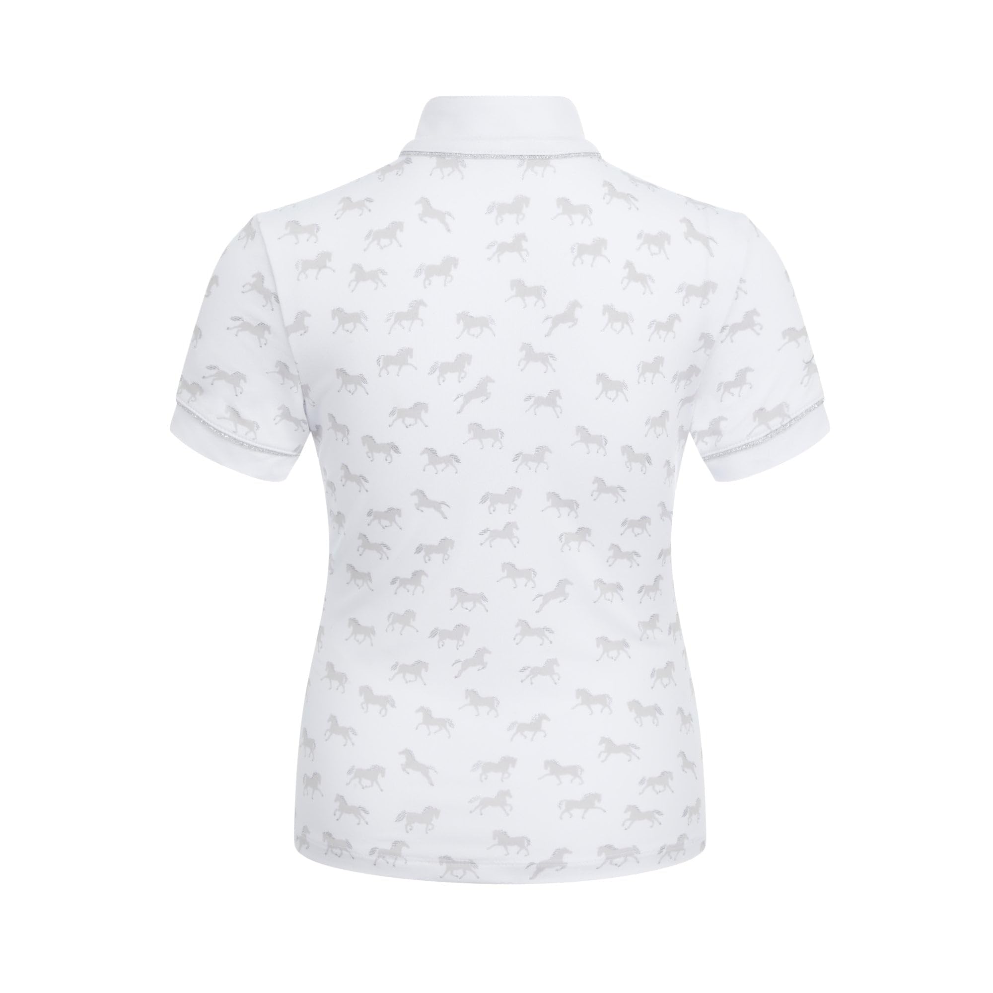 LeMieux Mini Bella Chemise de concours pour enfant Blanc