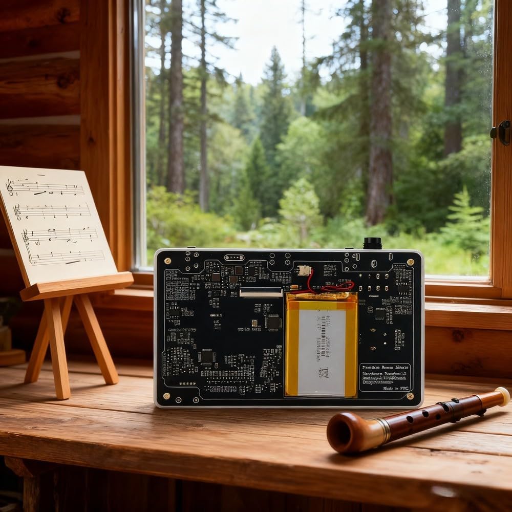 Kazoo Processore di effetti, sintetizzatore digitale portatile a 24 bit con oltre 60 patch per chitarra e ronzio vocale, USB-C per interfaccia MIDI per creatori di musica