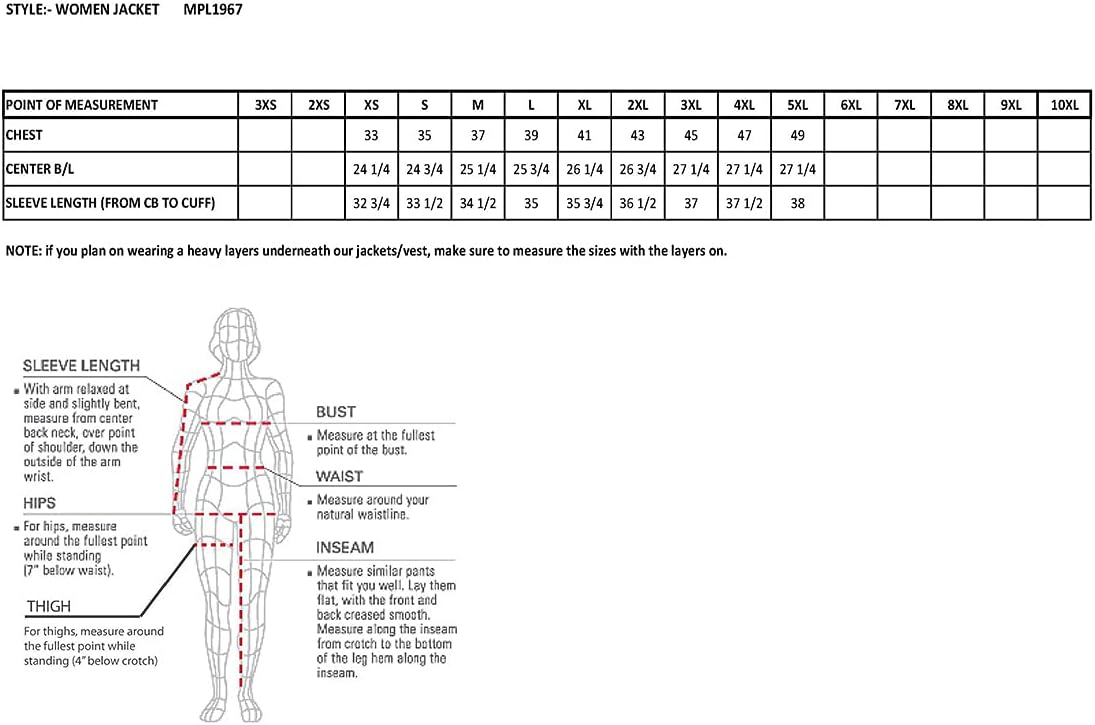 Milwaukee Leather Women's Textile Motorcycle Riders Jacket with Hoodie - Year Round Wear - Image 4