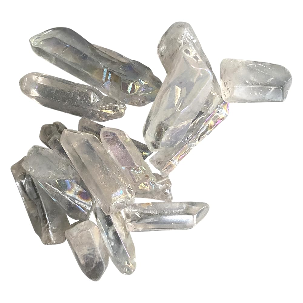 VIE Electroplated Quartz Points, 2-3cm, Single, Clear