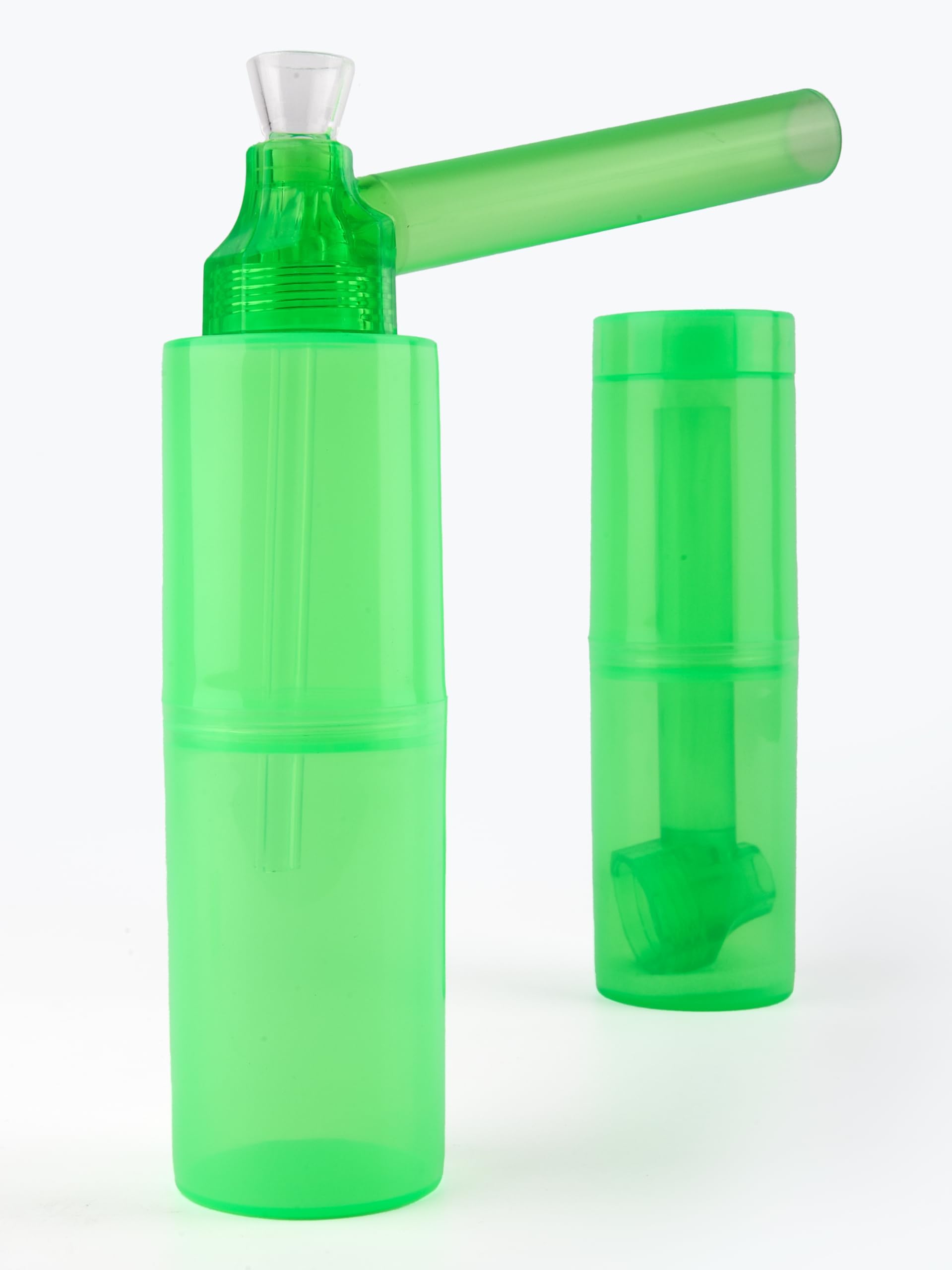 UniBo (Universal Bong) 18 cm Portable Detachable Water Pipe Bong - Green