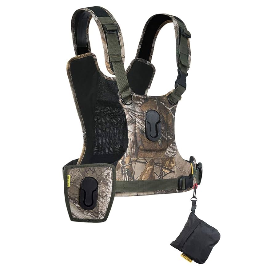 COTTON CARRIER カメラハーネス ブラック フリーサイズ Amazon.com : Cotton Carrier CCS G3 Camera Harness System for
