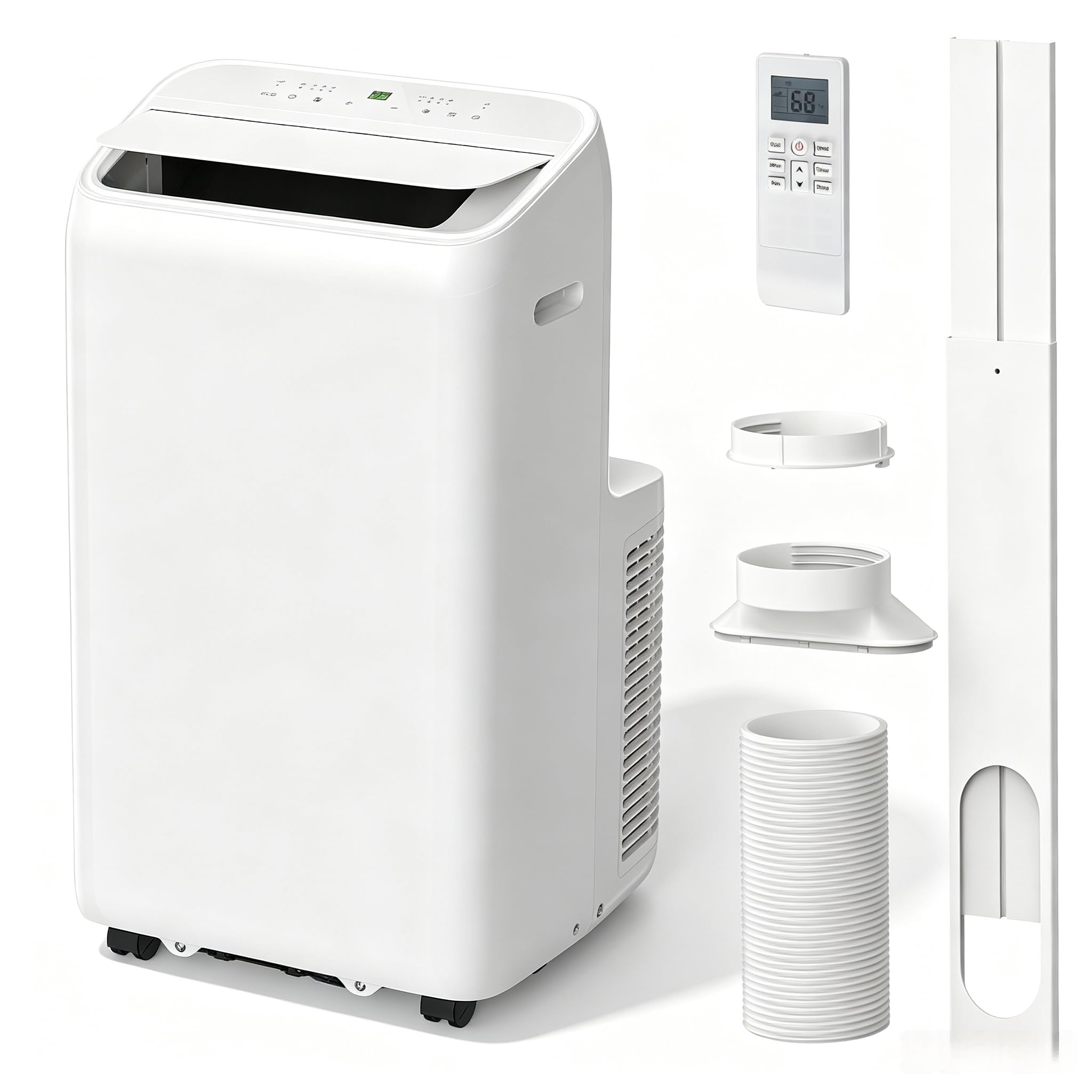 Electactic 14,000 BTU Dual-Motor Inverter Portable AC
