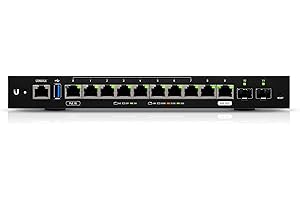 Ubiquiti EdgeRouter X - 10-Port Managed Gigabit Ethernet Router with SFP
