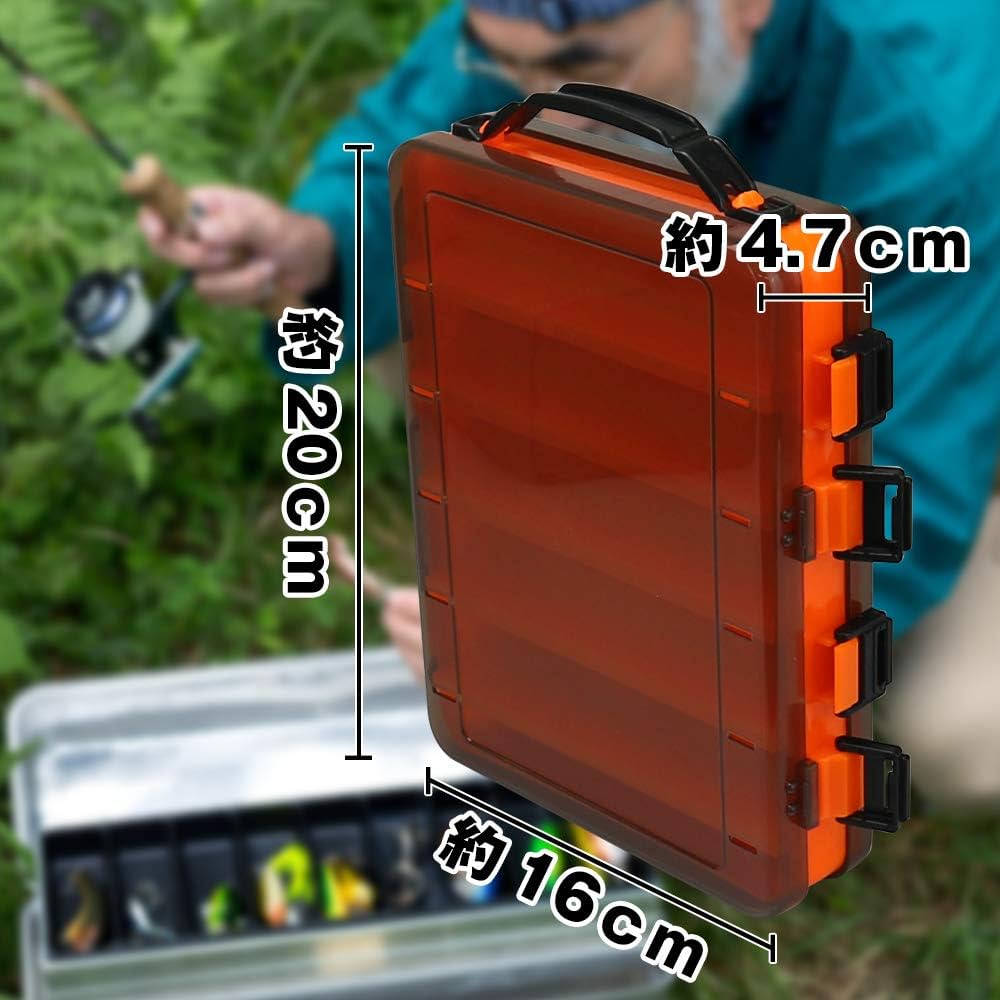 Amazon.co.jp: Coo タックルボックス 釣り具収納 ルアーケース 保管