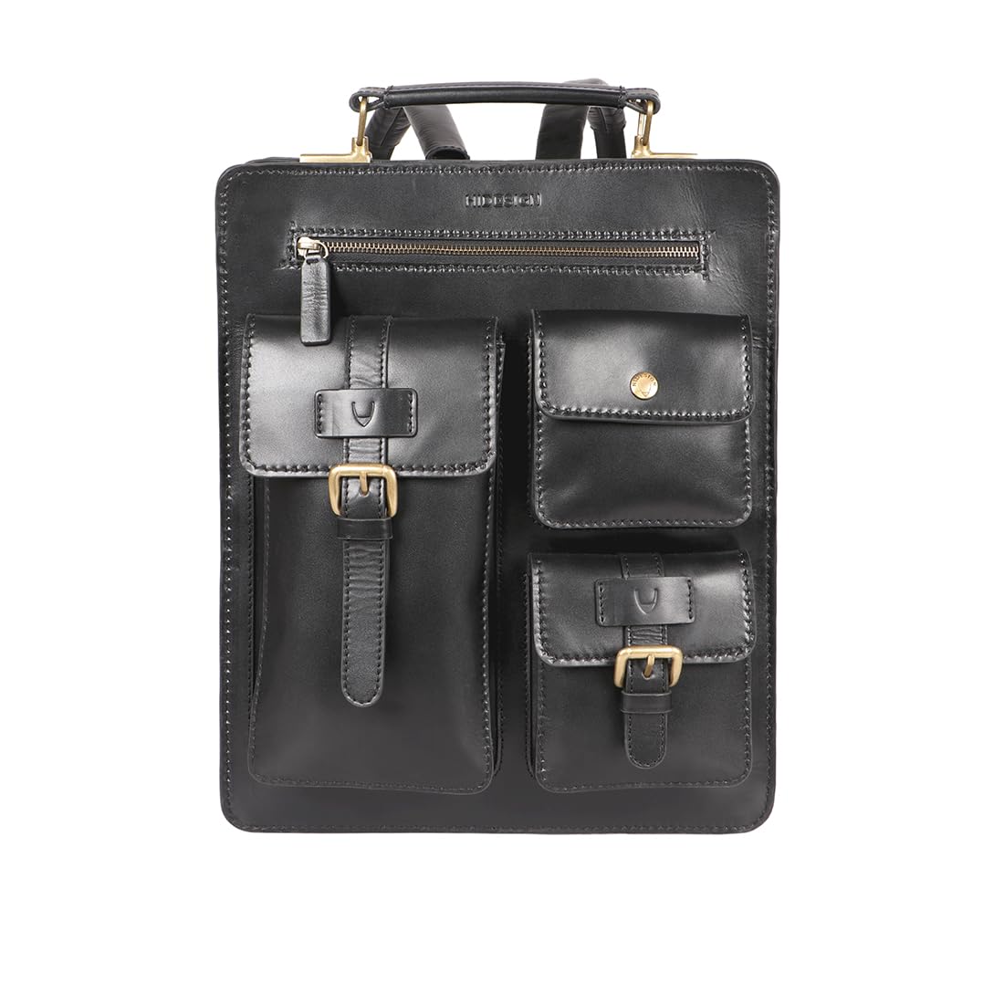 Hidesign Mens SUSTAIN-01 Black Leather Backpack-Large (8903439871352) (B0CNQ8XZGQ) Amazon Price History, Amazon Price Tracker