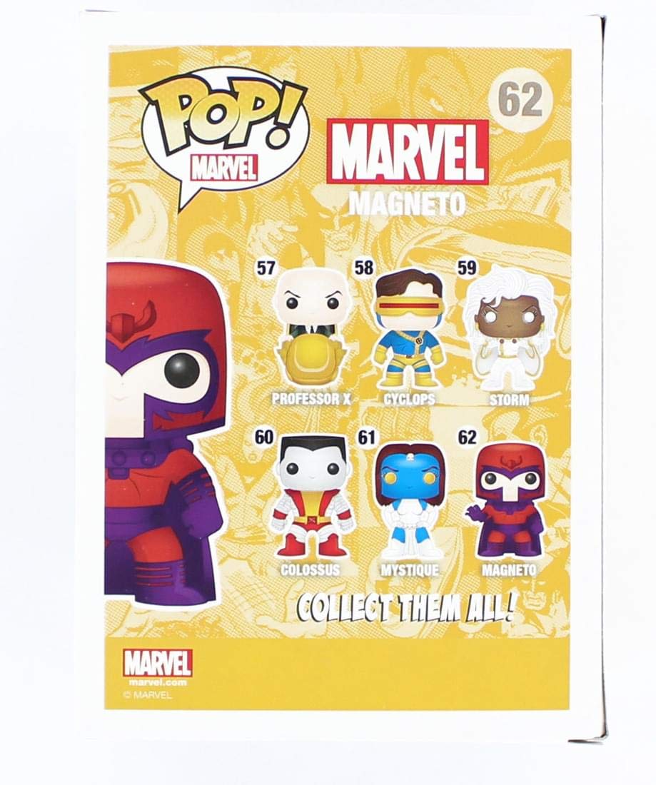Funko Pop: Marvel Classic: X-Men- Magneto Vinyl Figure + FUNKO PROTECTIVE CASE