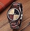 Men's Wooden Watch with Multicolour Natural Wood Dial – Lightweight Adjustable Wood Strap – Japanese Quartz Movement – Gift Box Included – Unique Handmade Style for Everyday Wear & Gifting #5