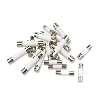 Quick Fast-blow ceramic Tube Fuse 5 x 20 mm Assorted Kit 0.5Amp 1Amp 2Amp 3Amp 4Amp 5Amp 6Amp 8Amp 10Amp 15Amp (Pack of 100)