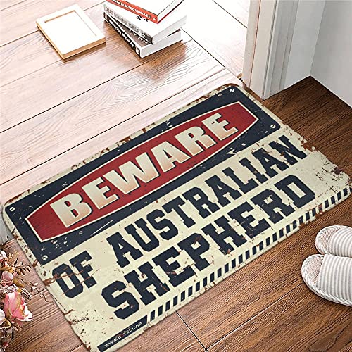 Paillasson d'extérieur grattant tapis de sol berger australien