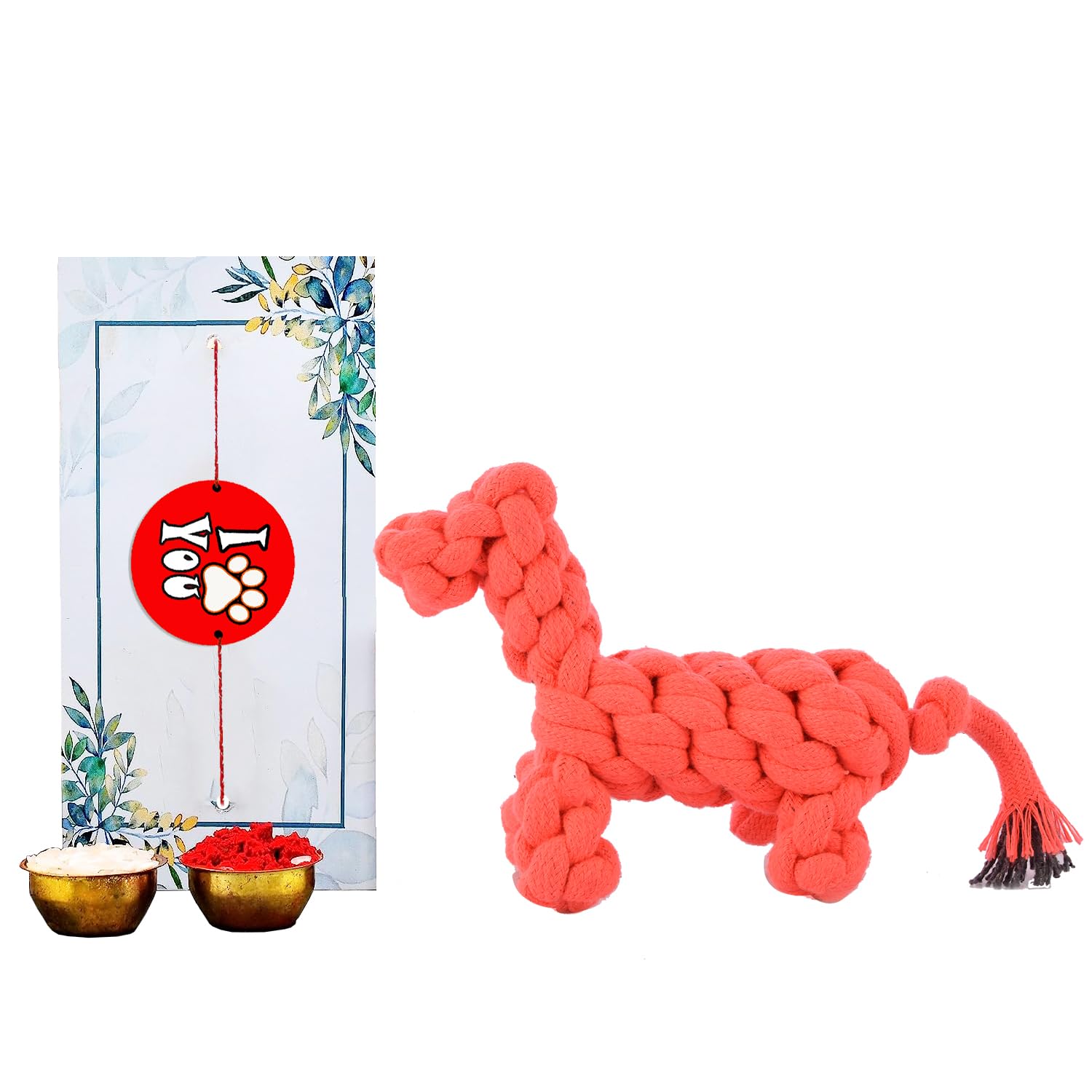 petyantra Combo of I Love You Paw Pet Dog Rakhi for Rakshabandhan with Dog Chew Toys Gift for Paw Brother Bracelet Band Dog Accessory Horse (B0CBMSPZJM) Amazon Price History, Amazon Price Tracker