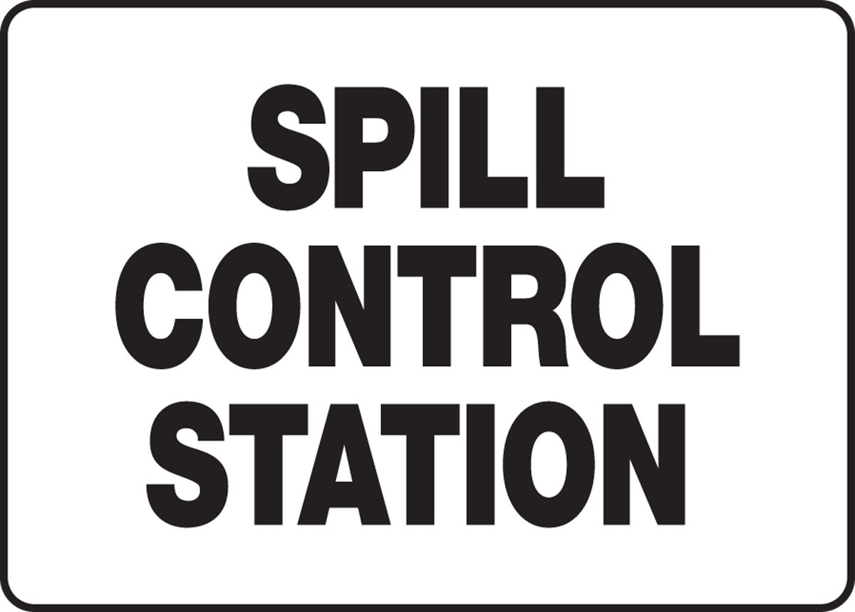 Panneau Spill Control Station pour marquer la zone de sécurité atelier - 2