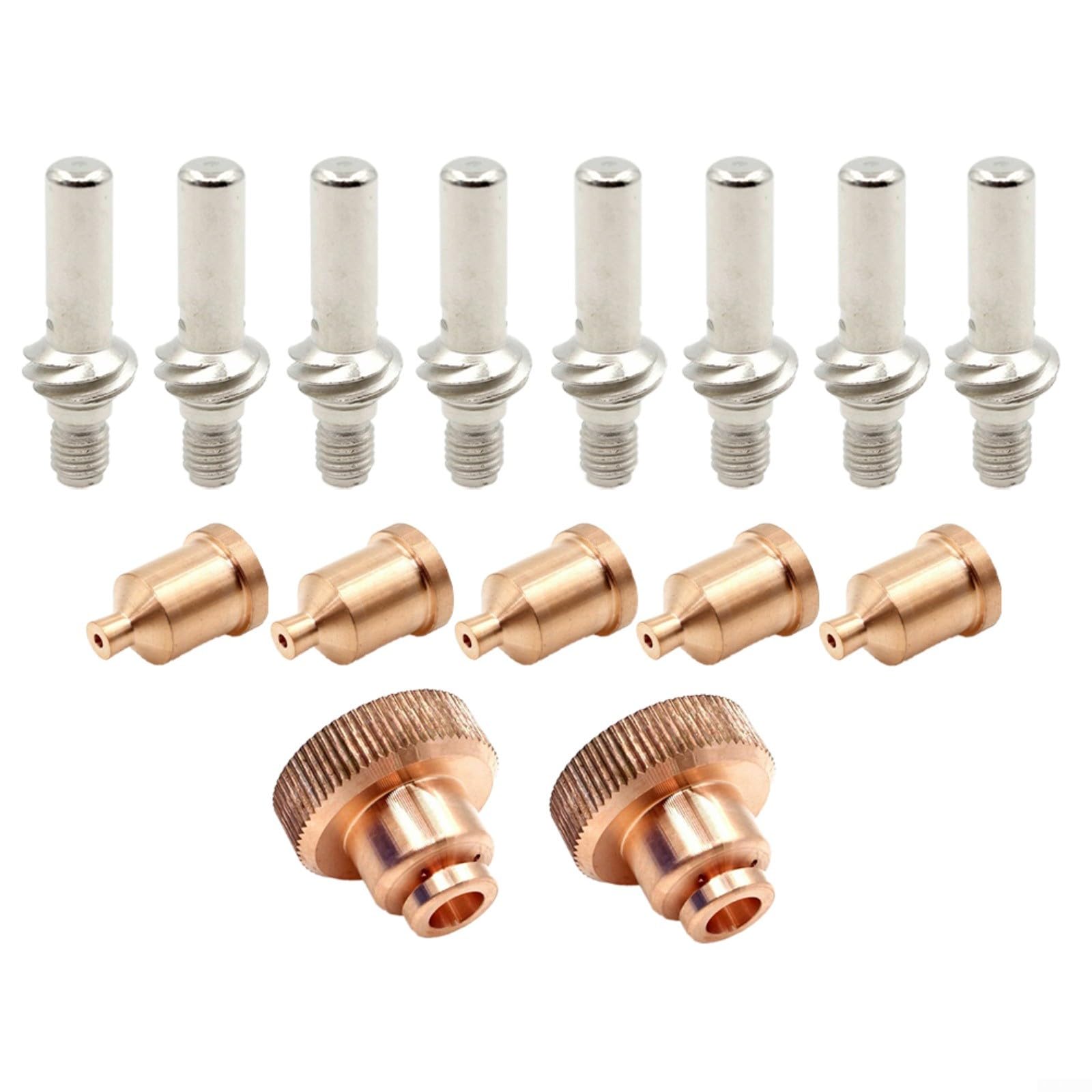 Kit de 22 accesorios de quemador de plasma con boquillas y electrodos de 1,7 mm