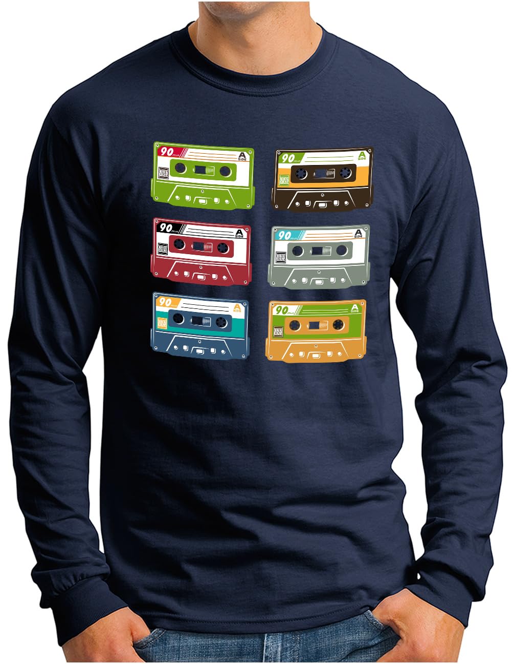 T-shirt rétro Music Casette Tape OM3 ravivera vos plus beaux souvenirs musicaux - 6