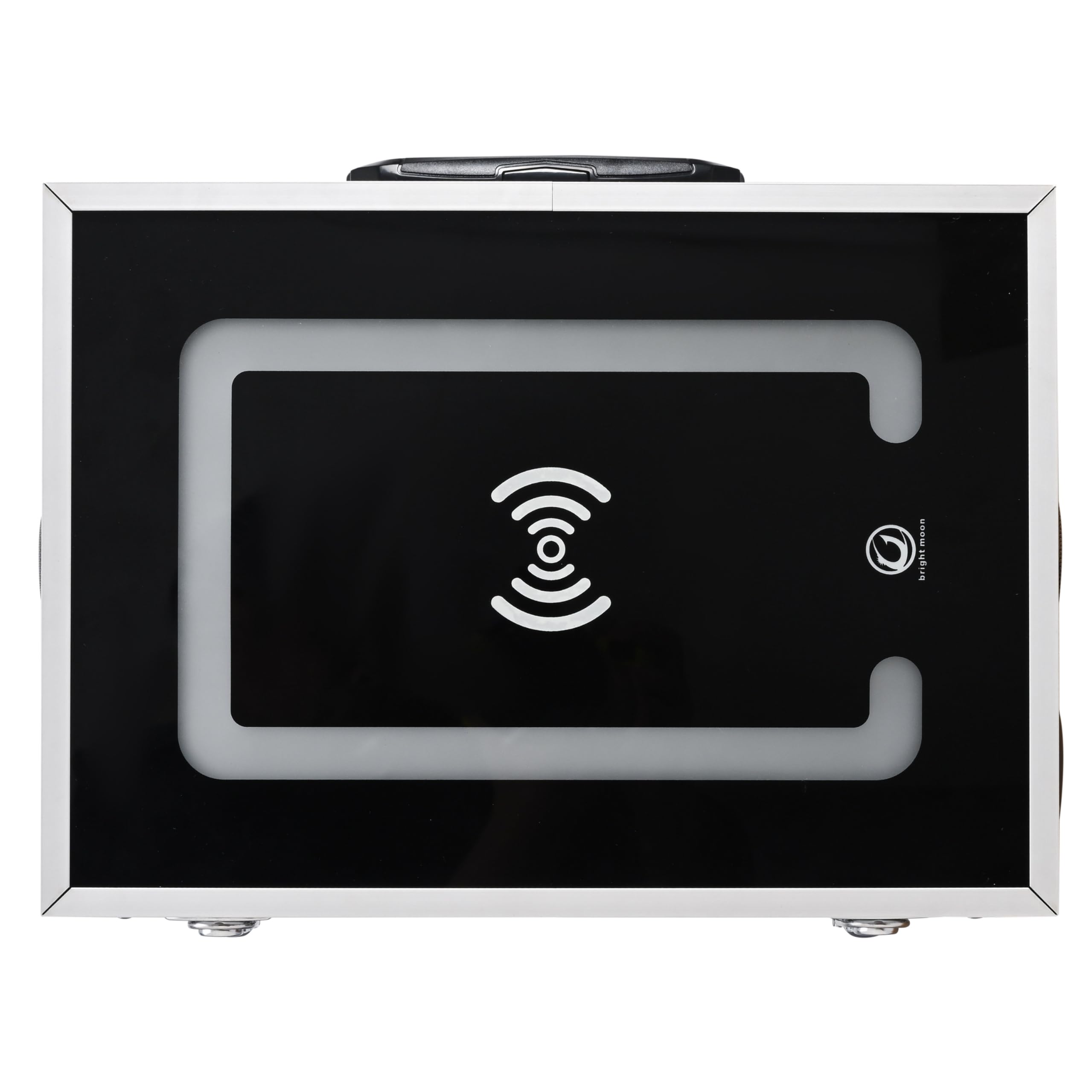 Imperial Riding Scatola per la Pulizia IRH Disco, Grooming Box con Altoparlante Bluetooth, Funzione di Ricarica Wireless, Illuminazione a LED e Porte USB, Nero, 1 Size